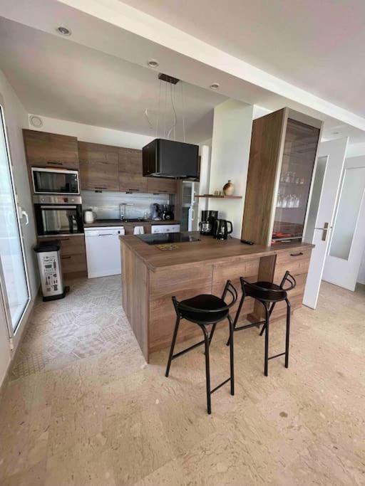 Appartement Bord De Mer Avec Garage Menton Dış mekan fotoğraf
