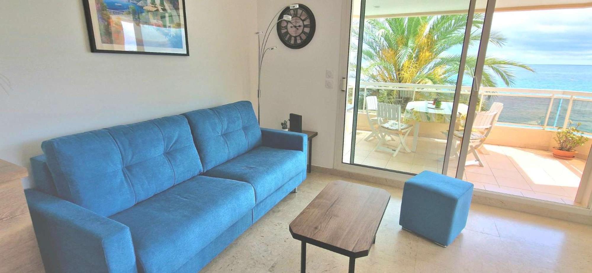 Appartement Bord De Mer Avec Garage Menton Dış mekan fotoğraf